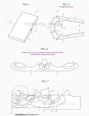 Замечен патент Apple на конструкцию шарнира для складного iPhone